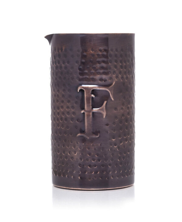 FERDINANDS Mixing Glas F Rame Antico Martellato Accessorio Barware