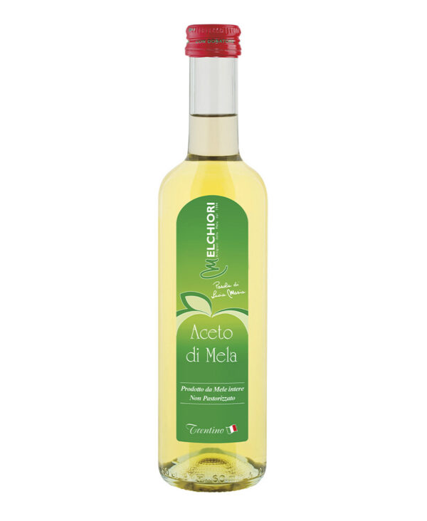Melchiori Aceto di Mela Bianco Trentino 500ml Olio e Aceti