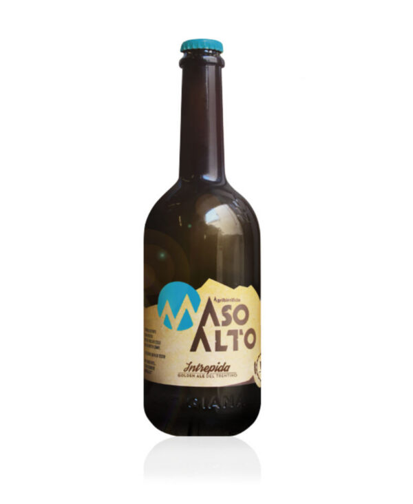 Maso Alto Agribirrificio Intrepida Golden Ale Bio Trentino 0 33L Oro