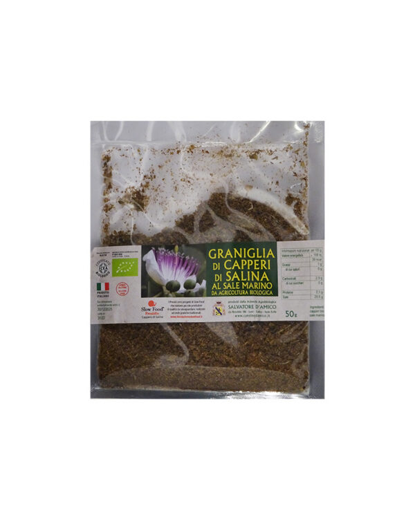 DAmico Salvatore Graniglia di Capperi di Salina Biologica 50 gr Sicilia