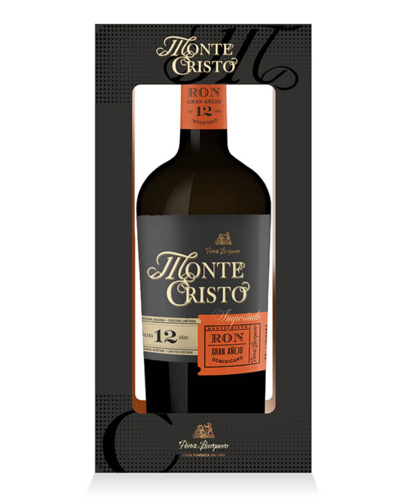 Monte Cristo Rum Gran Anejo 12 Years Gift Boxed