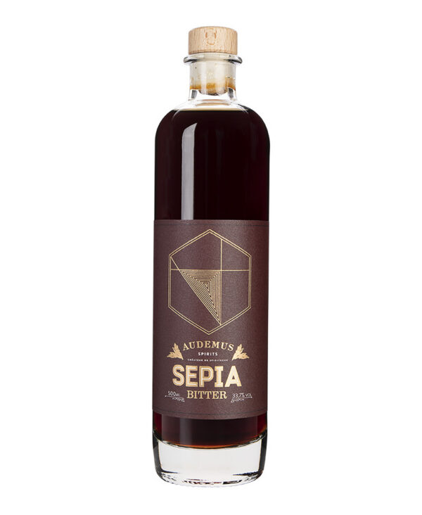 Audemus Spirits Sepia Bitter Grappa Mogano Distillato Cognac 500ml