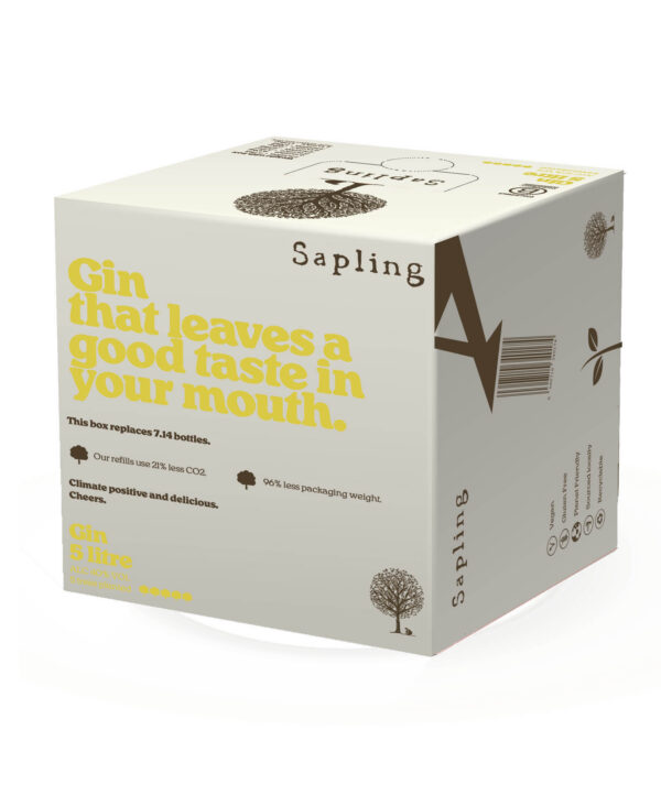 Sapling Spirits Gin Bag in Box 5000 ml Distillates and Liqueurs