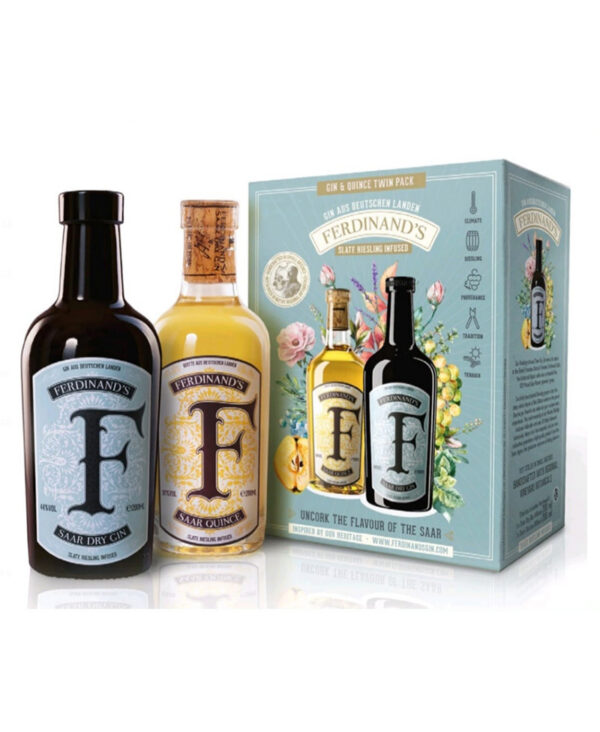FERDINANDS Gift Twinpack Gin Dry e Liquore di Cotogna 20cl