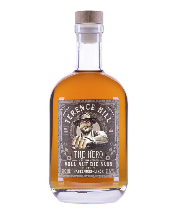St Kilian Terence Hill The Hero Voll auf Die Nuss Liquore 700ml
