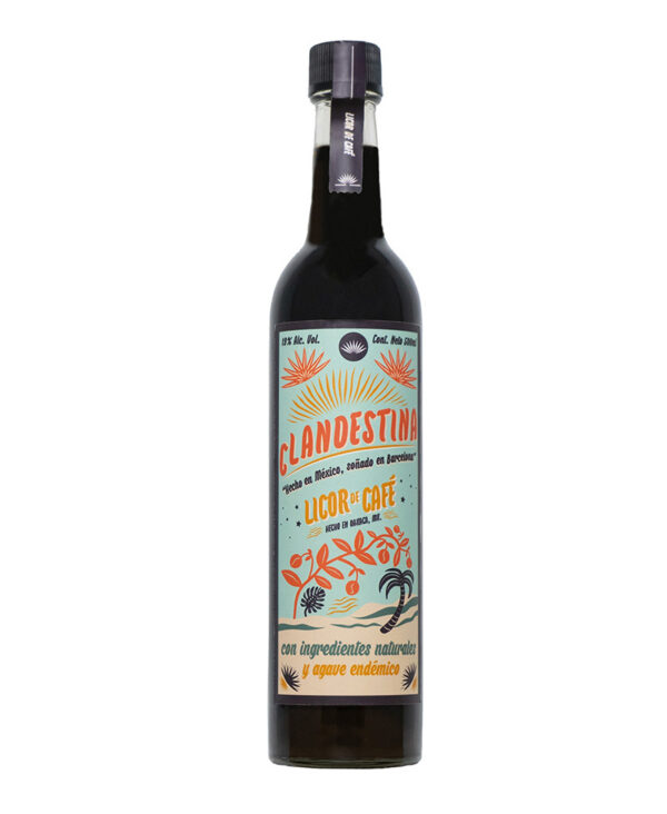 Clandestina Liquore di Caffè 500 ml Grappe Distillati e Liquori
