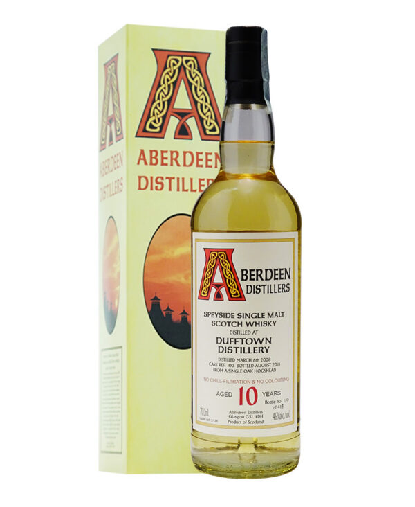 Aberdeen Dufftown 2008 10 Anni Cask Grappe Distillati Astucciato
