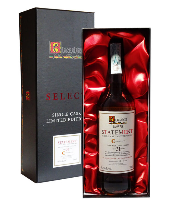 Blackadder Glen Moray 1990 30 Anni Raw Cask Distillato Astucciato