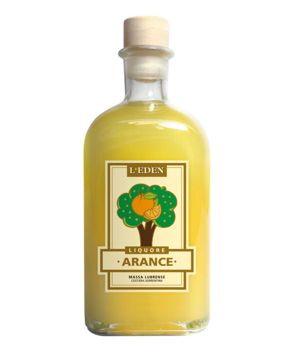 I Liquori De LEden Le Arance Liquore Artigianale Campania 500ml