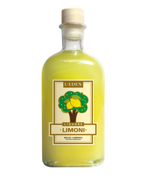 I Liquori de LEden I Limoni Liquore IGP Campania 0 5L