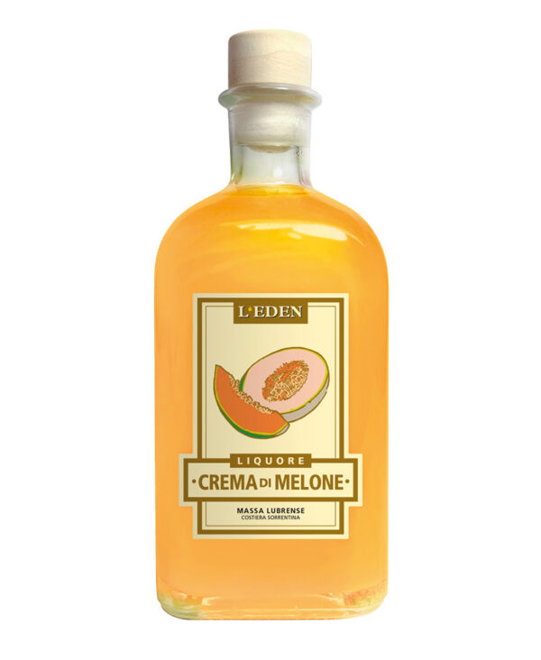 I Liquori de LEden Crema di Melone liquore artigianale Campania 500 ml