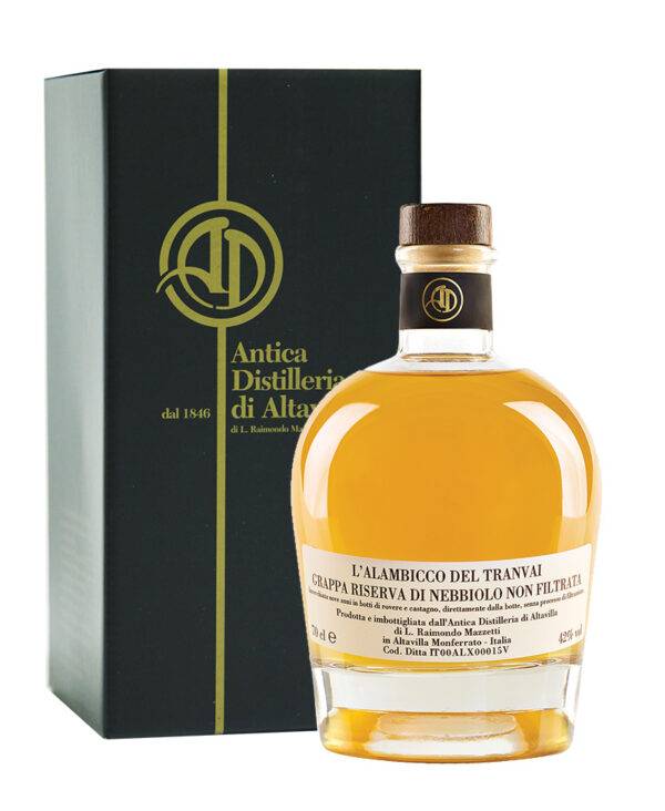 Antica Distilleria di Altavilla Grappa di Nebbiolo Non Filtrata 9 Anni Piemonte