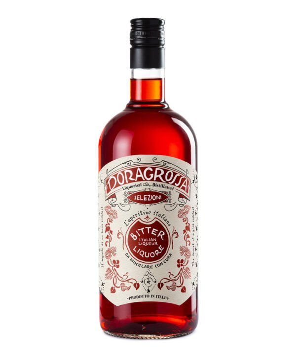 Doragrossa Bitter Artisan Liqueur Grappe and Distillates 1000ml