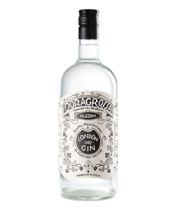 Doragrossa London Dry Gin Distillati e Liquori Bottiglia 1000ml