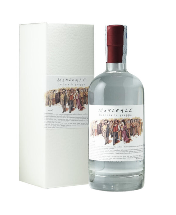 Grappa Monleale CAPOVILLA GIANNI E MASSA WALTER Piemonte 500 ml astucciata