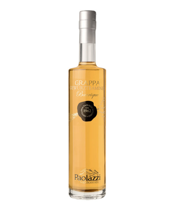 Paolazzi Vittorio Grappa di Gewurztraminer Trentino Barricata Distillato