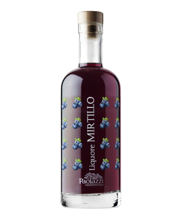 Paolazzi Vittorio Liquore al Mirtillo Trentino Grappe Distillati e Liquori