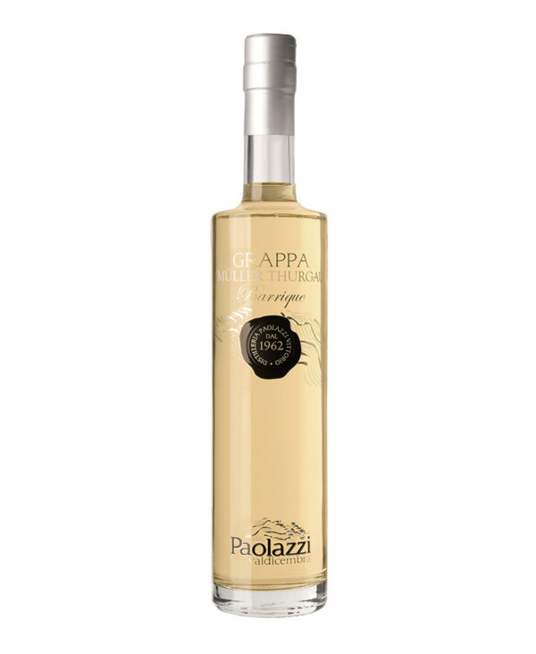 Paolazzi Vittorio Grappa di Muller Thurgau Trentino Distillato Barricata