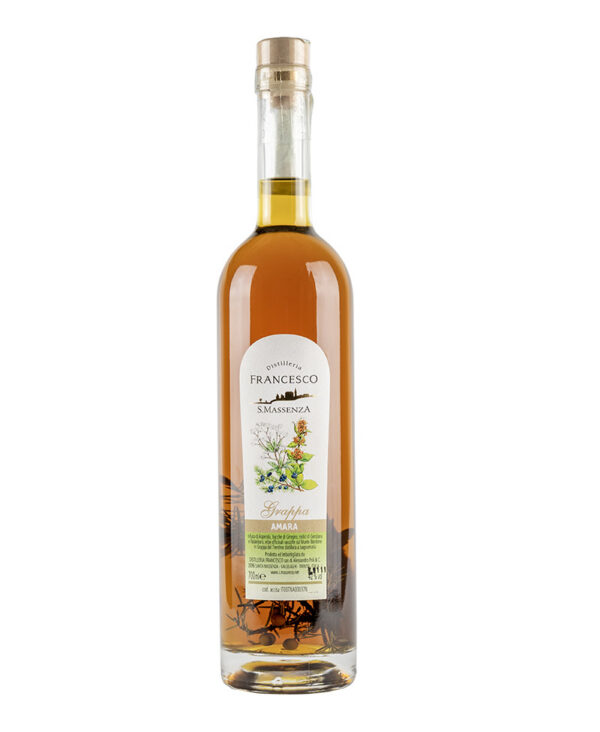 Distilleria Francesco Grappa Amara Trentino Distillato Italiano