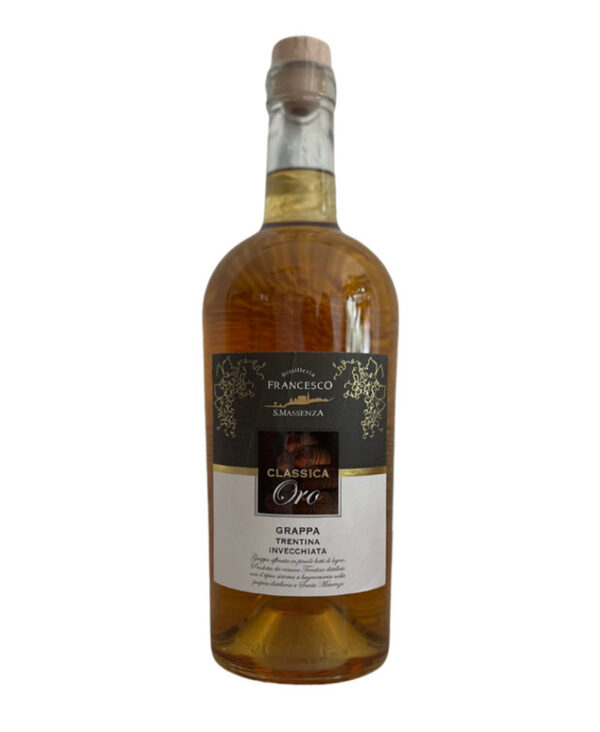 Distilleria Francesco Grappa Classica Oro Trentino Distillato Italiano