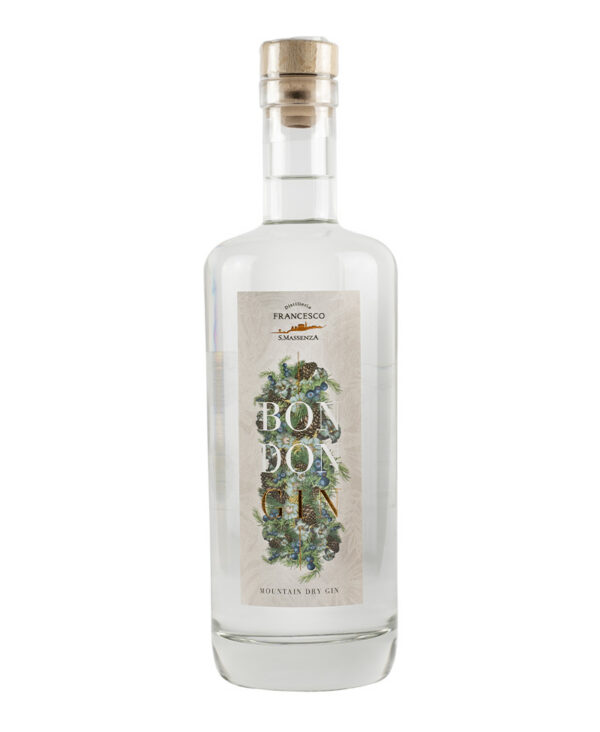 Distilleria Francesco Bondon Gin Trentino grappa distillati e liquori 700 ml