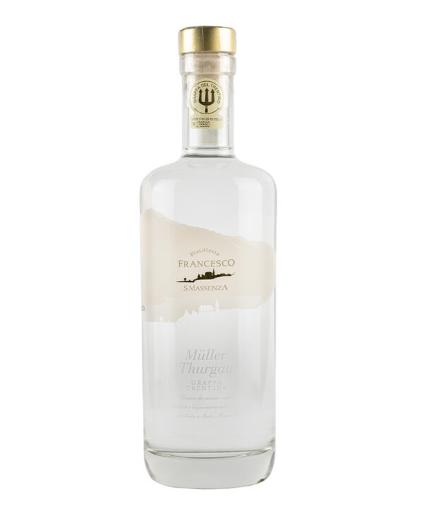 Francesco Distillery Grappa Muller Thurgau White Trentino Italian Distillate