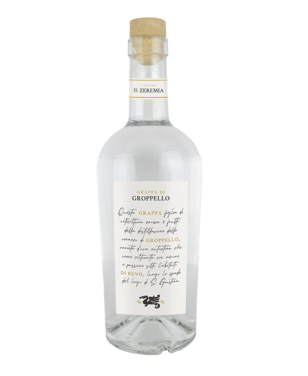 El Zeremia Grappa Groppello di Revò Distillato Trentino