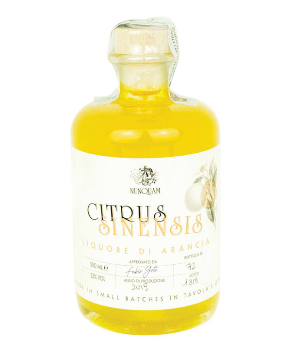 Opificio Nunquam Citrus Sinensis Liquore di Arance Toscane 500ml