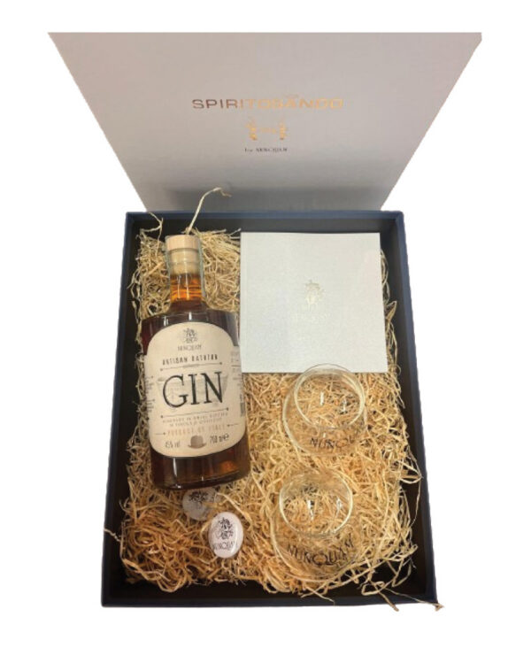 Opificio Nunquam Geschenkbox Gin Badewanne mit 2 Gläsern