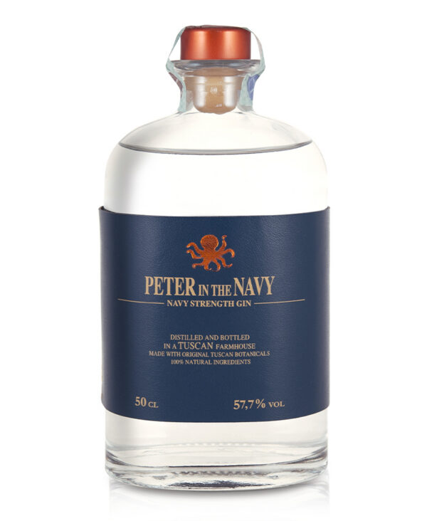 GINLAB Navy Strength Gin distillato artigianale Toscana 500ml