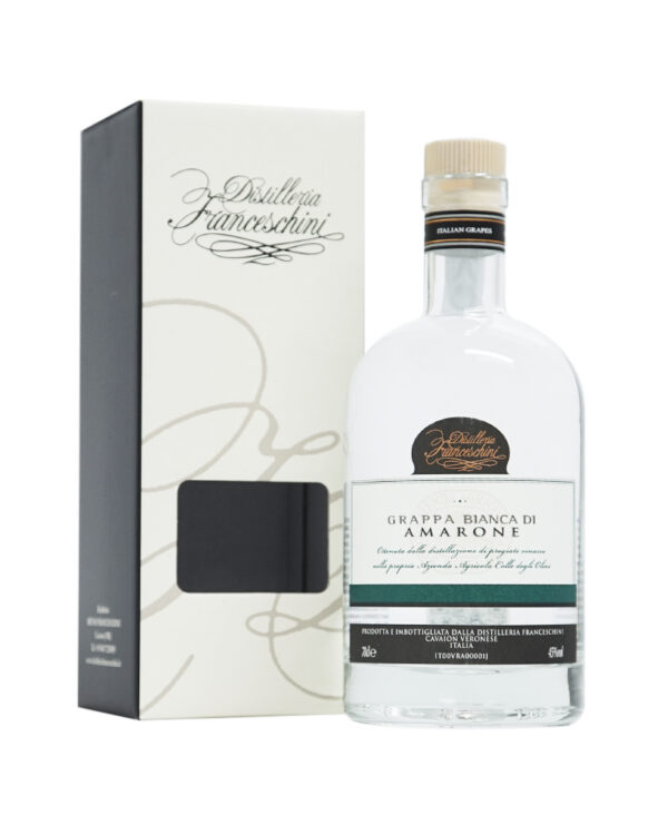 Franceschini Grappa di Amarone Bianca Veneto Astucciata Distillato