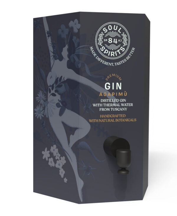 Soul 84 Gin Agapimu Etui Distillato Veneto 3000 ml