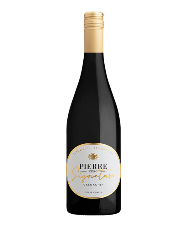 Pierre Zero Signature Rosso Grenache Dealcolato Vino Fermo senza Alcol