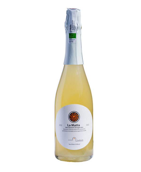 Casebianche La Matta Dosaggio Zero Bollicine Bianco DOC Campania Biologico 2024