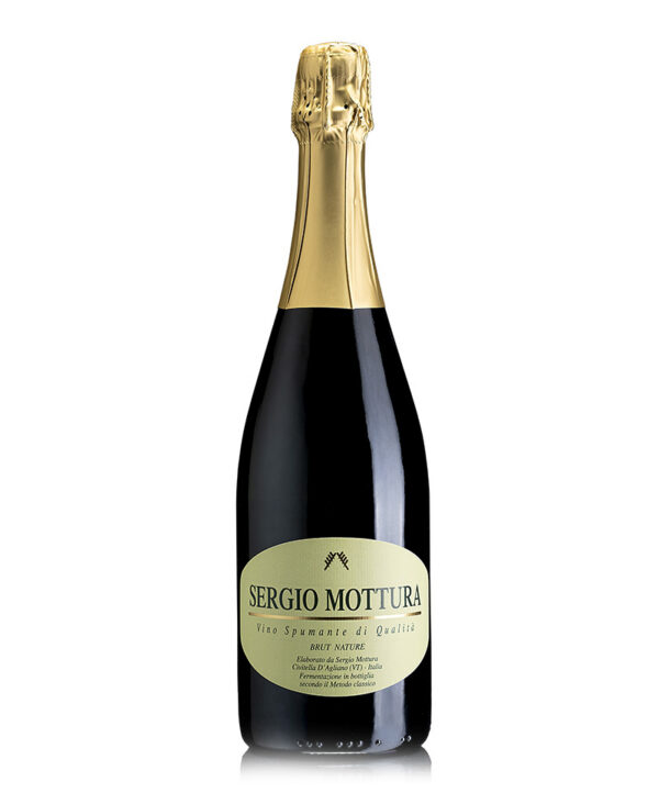 Mottura Sergio Brut Nature White Bubbles IGT Lazio 2015 Organic