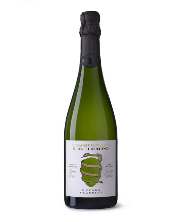 Cossignani L.E. Tempo Extra Brut Blanc de Blancs IGT Marche Bianco Bollicine Bio