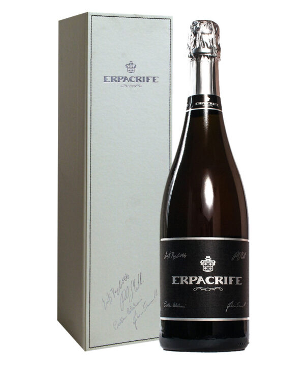Erpacrife 2019 Rosé Dosaggio Zero Bollicine Piemonte Cassa Legno