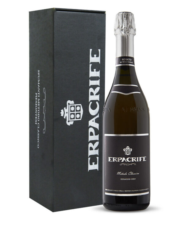 Erpacrife 2019 Rosato Bollicine Dosaggio Zero Piemonte Astuccio