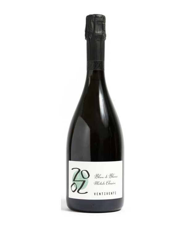 Ventiventi Pignoletto Blanc de Blancs Brut DOC Emilia Romagna Biologico 2020
