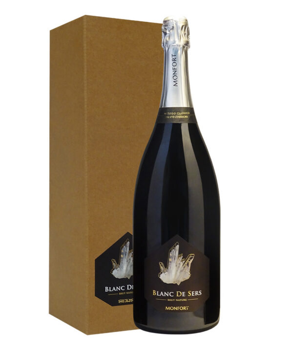 SERS Blanc de Sers Brut Nature Bollicine Bianche Trentino 2022 Astucciato