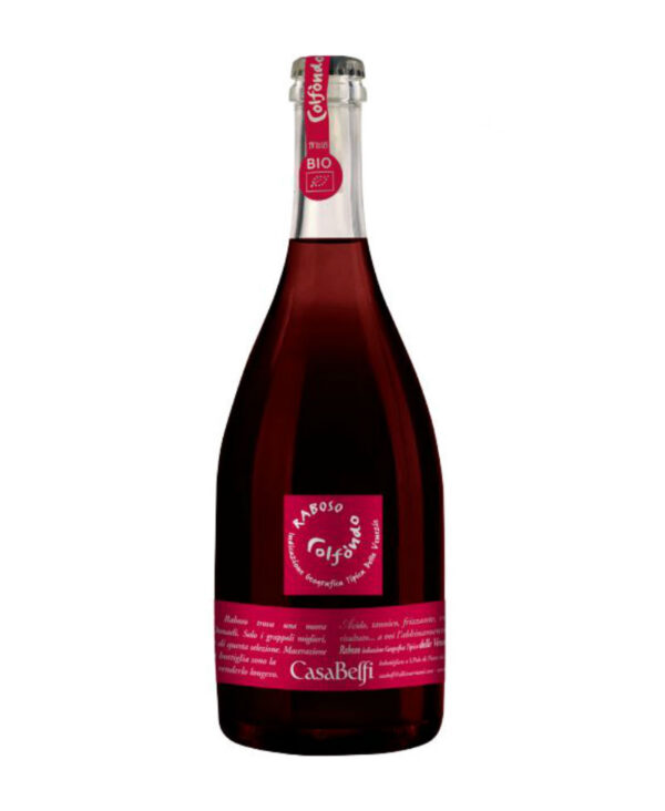 Casa Belfi Organic Sparkling Red Veneto Naturally Fermented