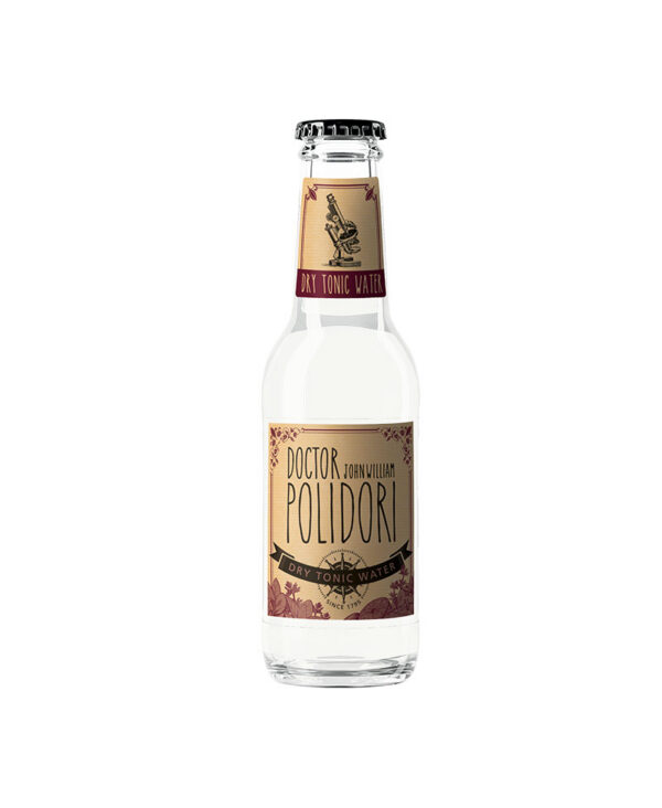 Doctor Polidori Dry Tonic Water Soft Drink confezione da 24 bottiglie 200 ml