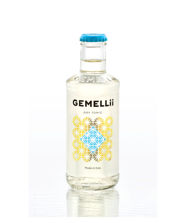Gemellii Dry Tonic Soft Drink confezione da 24 bottiglie 200 ml