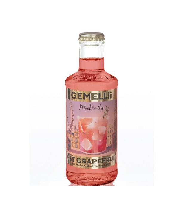 GEMELLII GRAPEFRUIT Mocktails Soft Drinks 20 Flaschen 200 ml