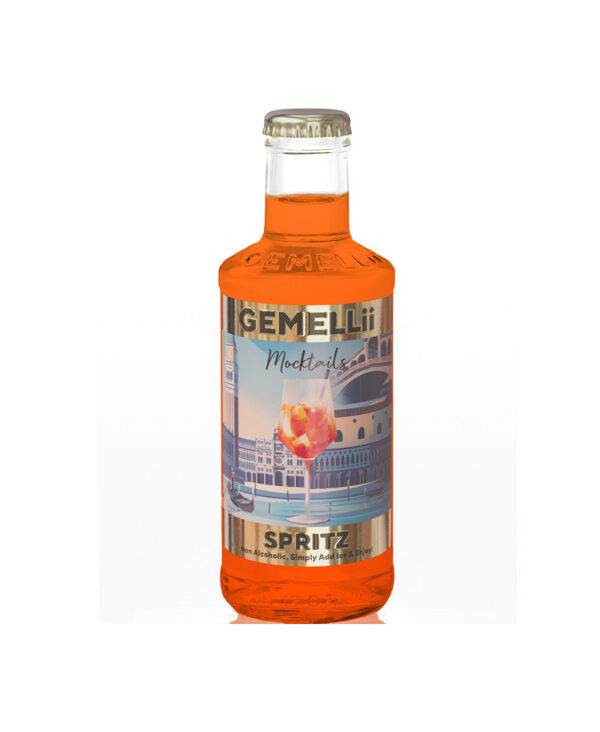 GEMELLII Spritz Mocktails Soft Drinks Etui mit 20 Flaschen 200 ml