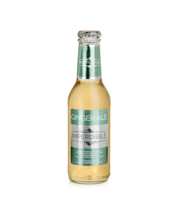 IMPERDIBILE Ginger Ale Ambra Erfrischungsgetränk Lombardia Verpackung 12 Flaschen 200 ml