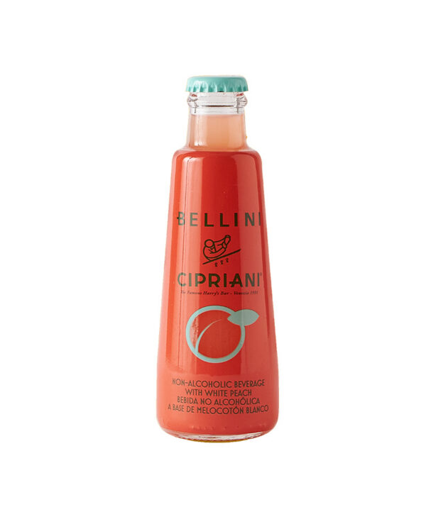 Cipriani Virgin Bellini Analcolico Soft Drink Veneto confezione 24 bottiglie 180ml