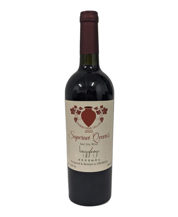 Raberi Marani Saperavi Qveuri 2022 Vino Rosso Fermo