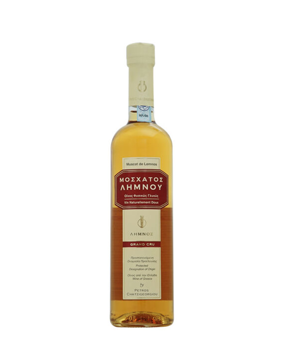 Chatzigeorgiou Moscato Limnos DOC 2022 Vino Dolce Bianco 0 5L
