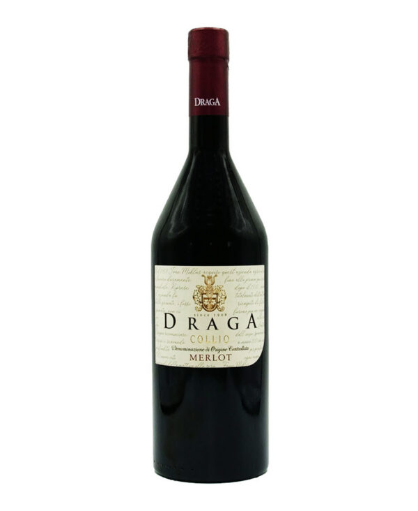 Draga Merlot Collio DOC Rosso 2021 Vino Fermo Friuli Venezia Giulia